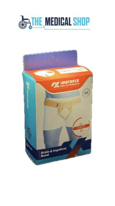 CEINTURE POUR HERNIE INGUINALE BILATÉRALE AD RÉF:K-120 AURAFIX