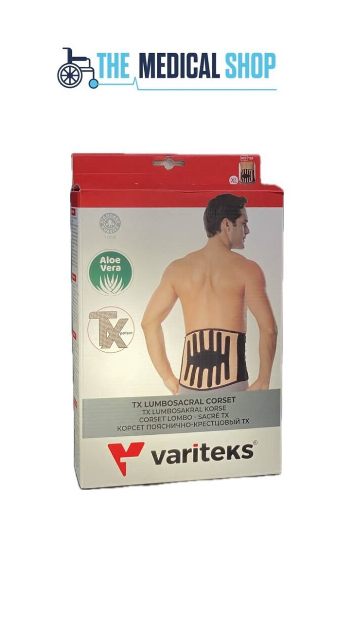 CORSET TX LUMBOSTAD POUR HERNIE DISCALE Réf:161 VARITEKS