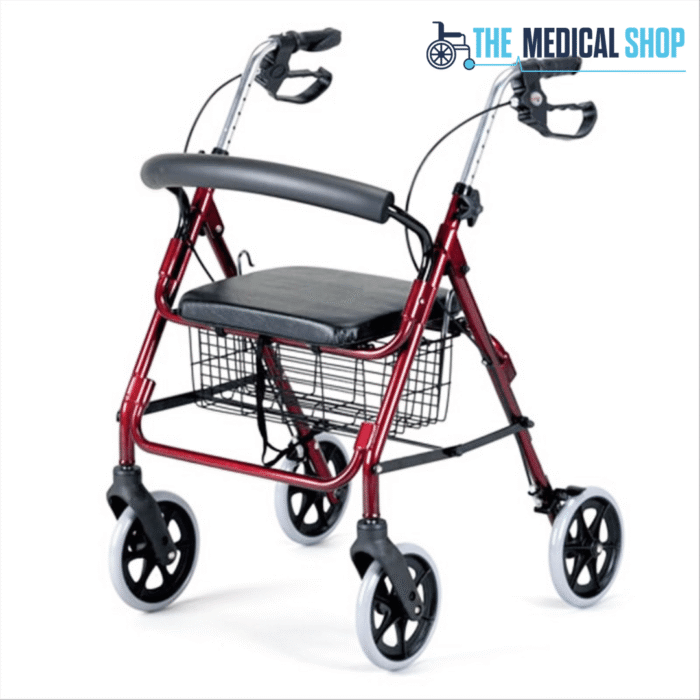 Déambulateur Airgo Walker 4 Roues – Léger, Pliable et Confortable