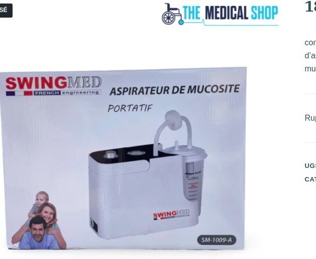 Aspirateur de mucosité